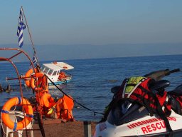 griechische Rettungsschwimmer